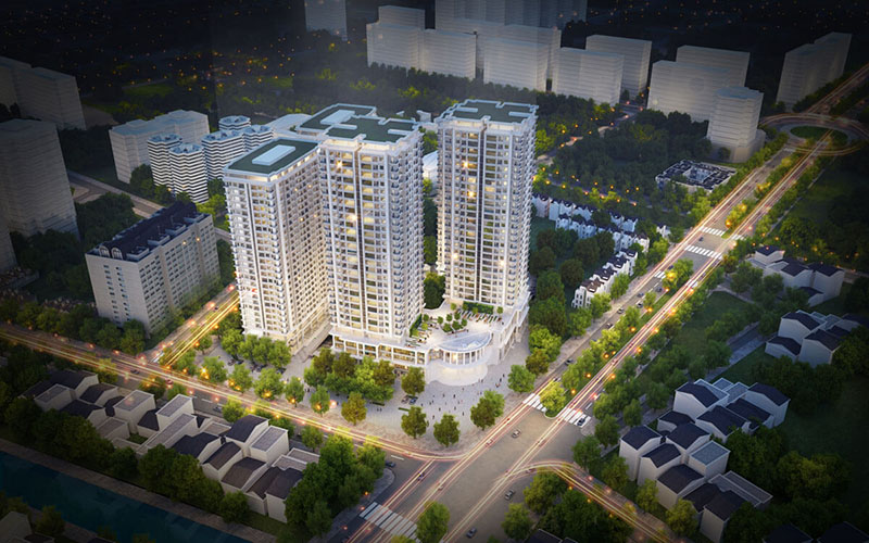 cơ sở hạ tầng xung quanh chung cư