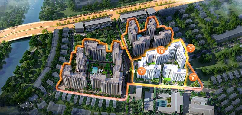 tổng quan dự án akari city