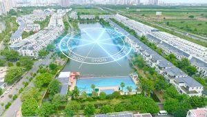 sự phân bố năng lượng phong thuỷ lakeview city
