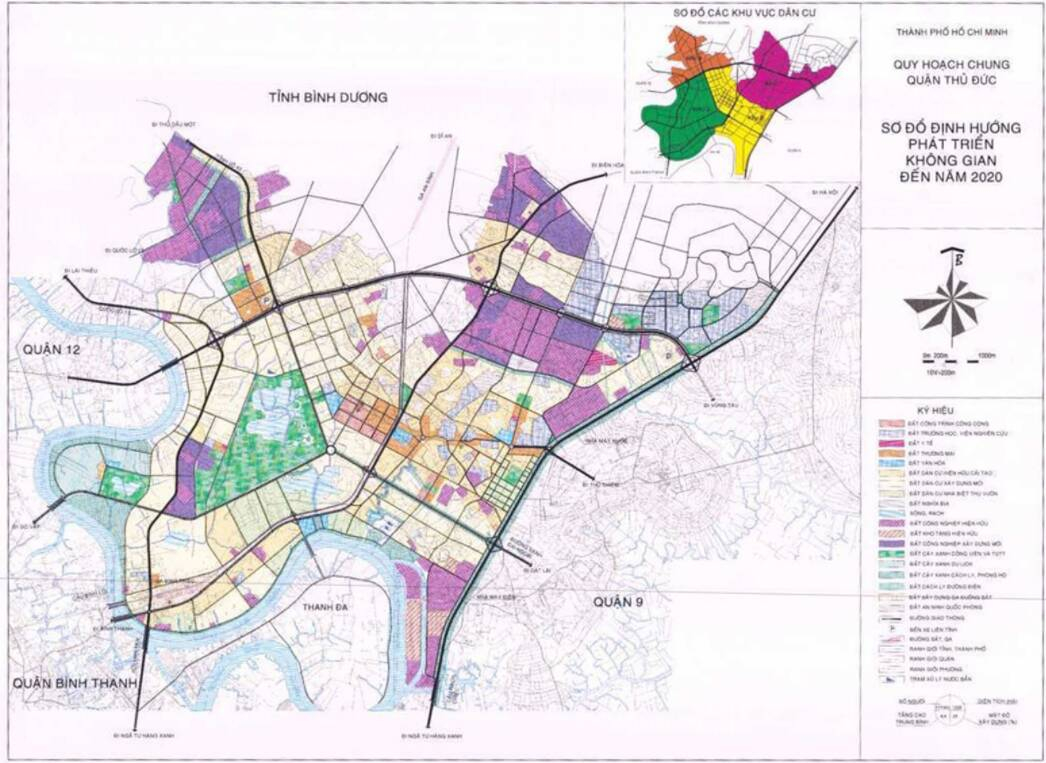 bản đồ quy hoạch quận thủ đức