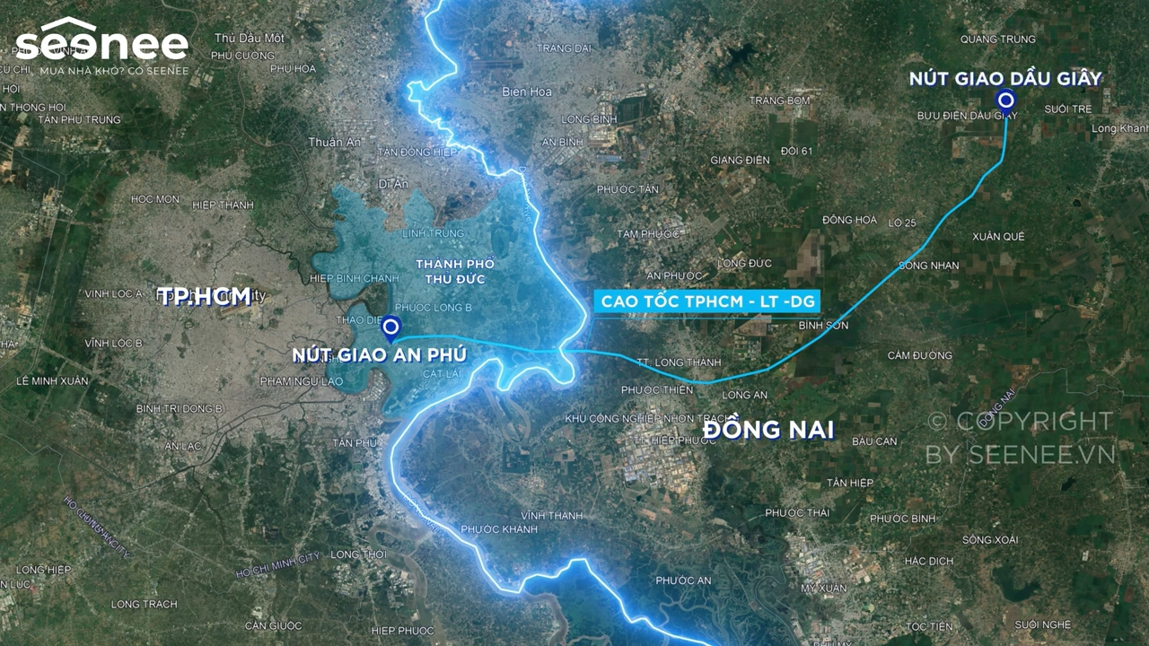 cao tốc hcm long thành dầu giây