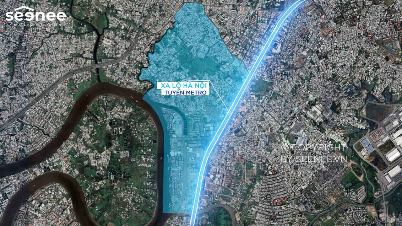 phường trường thọ nằm gần tuyến metro bến thành suối tiên