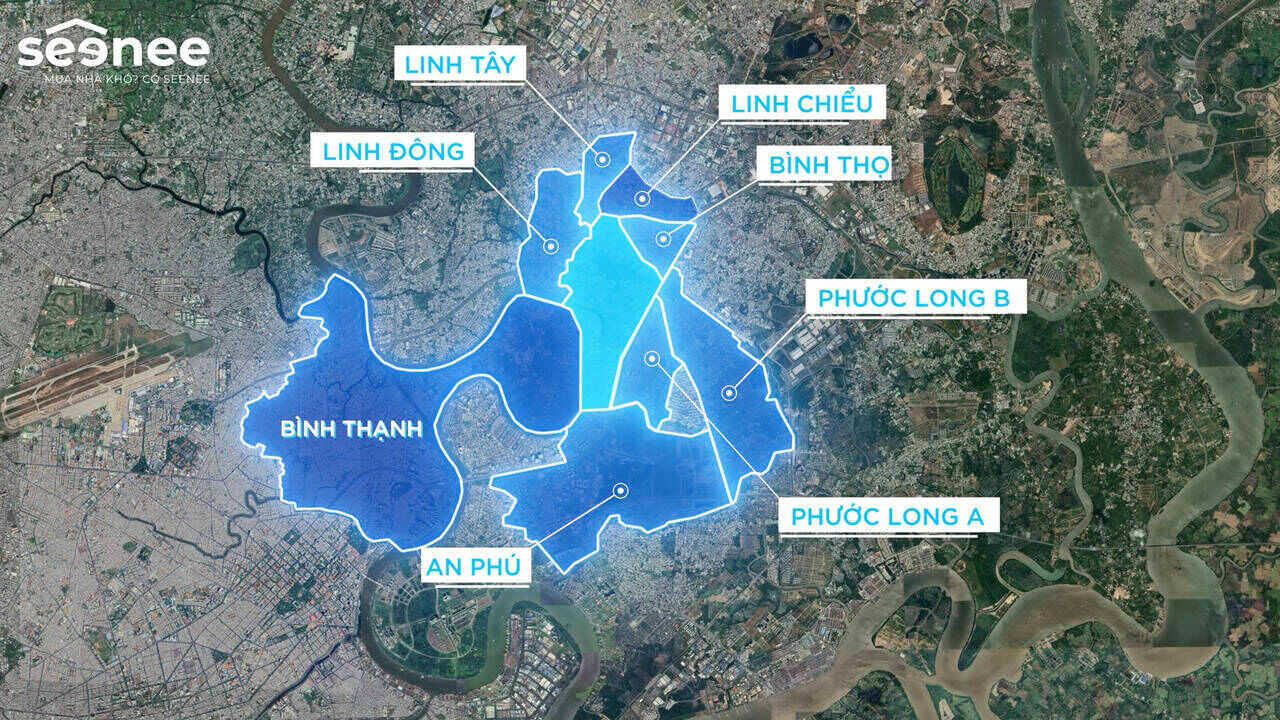 vị trí phường Trường Thọ