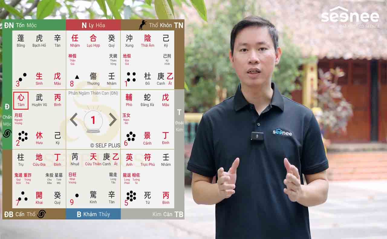 vị trí thiên tâm tinh