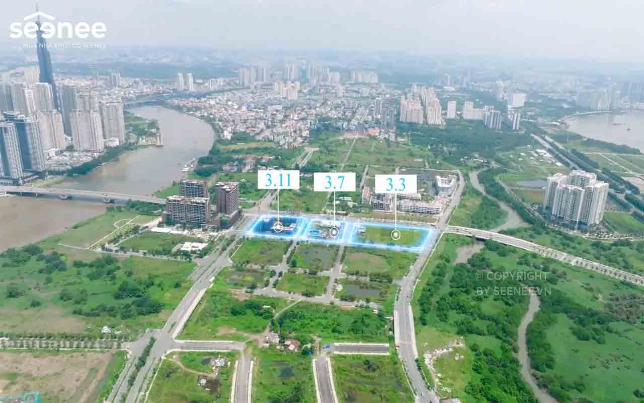 3 lô đất xây dựng zeit river thủ thiêm