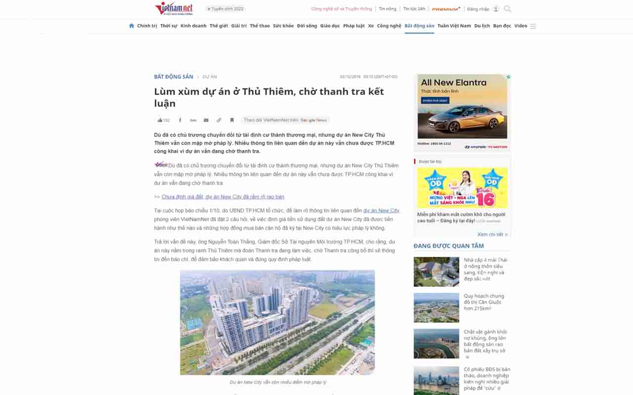 lùm xùm thủ thiêm