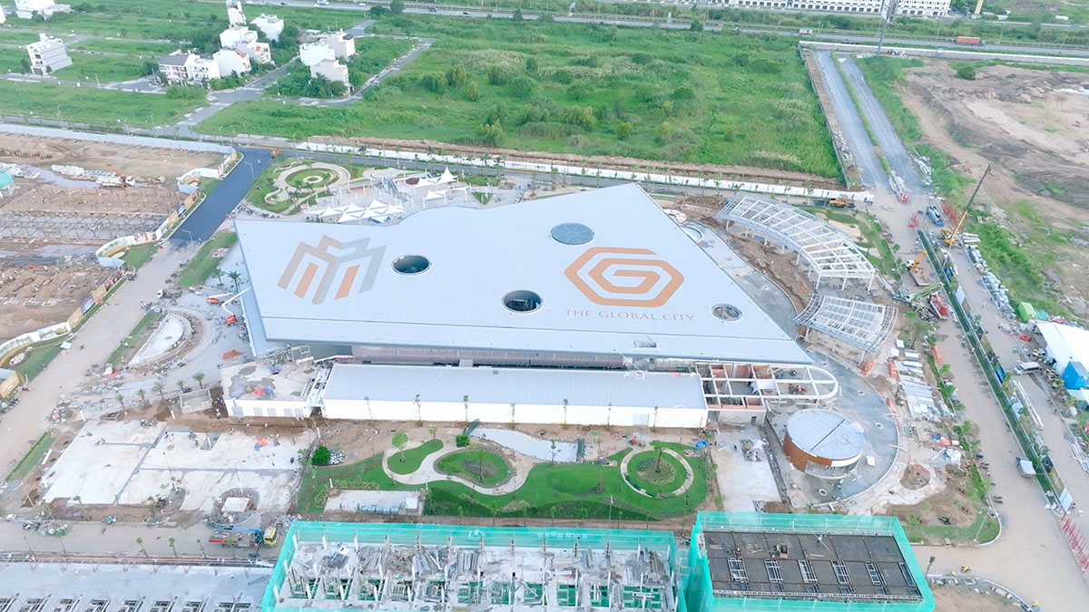 khu nhà mẫu the global city