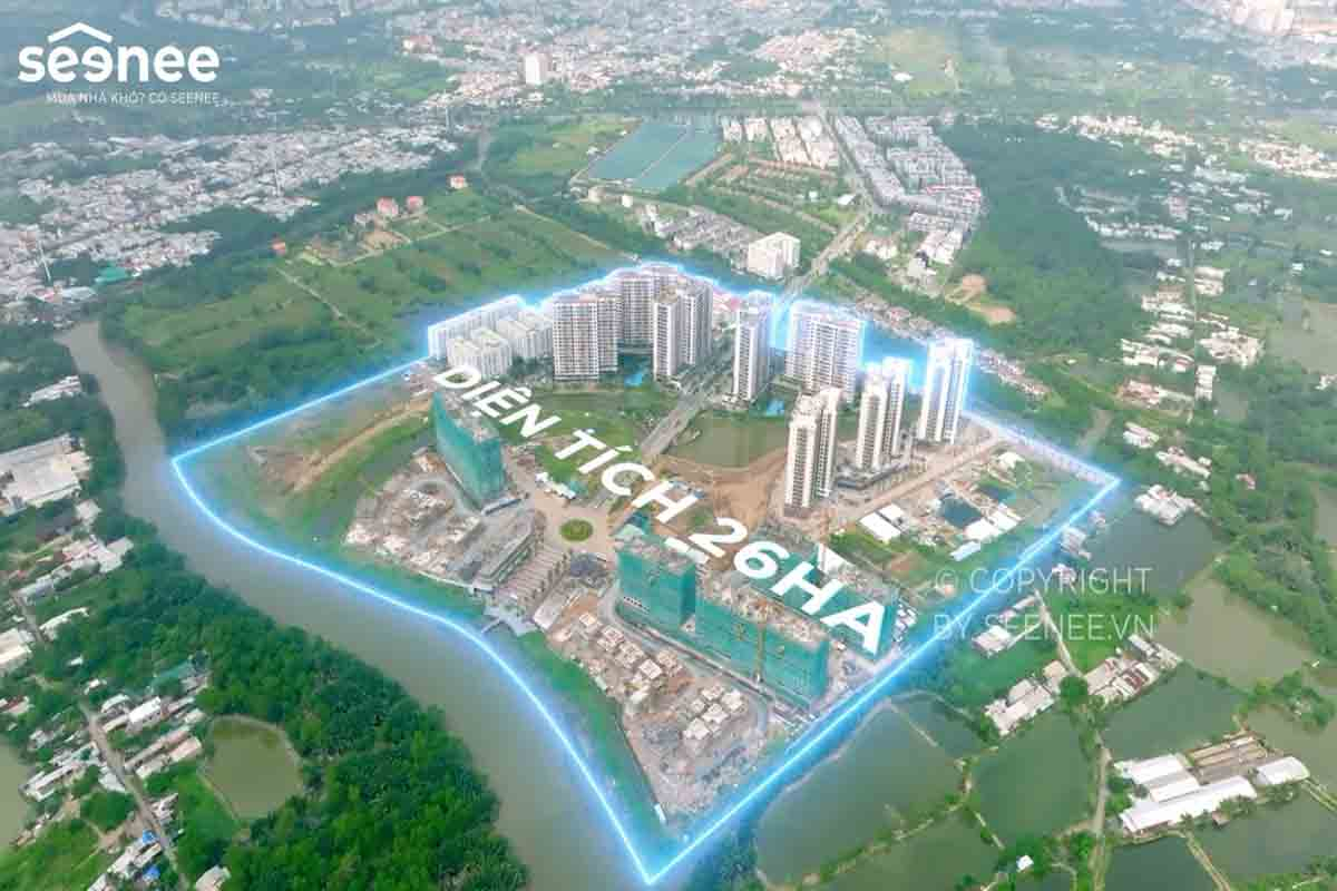 quy mô dự án mizuki park
