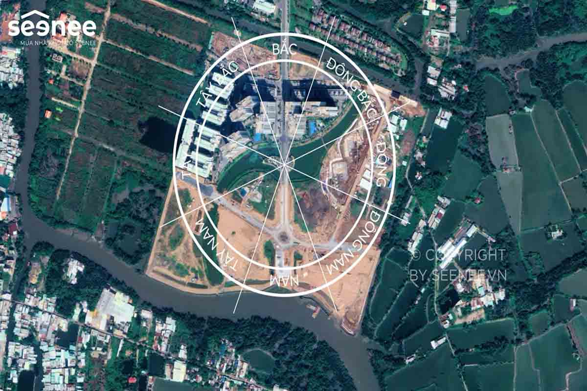 hướng tây bắc
