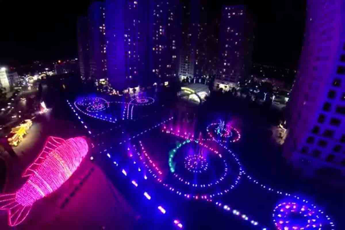 nhạc nước times city