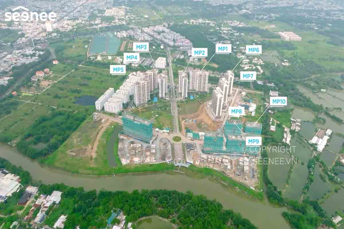 phân khu cao tầng từ mp1 đến mp10