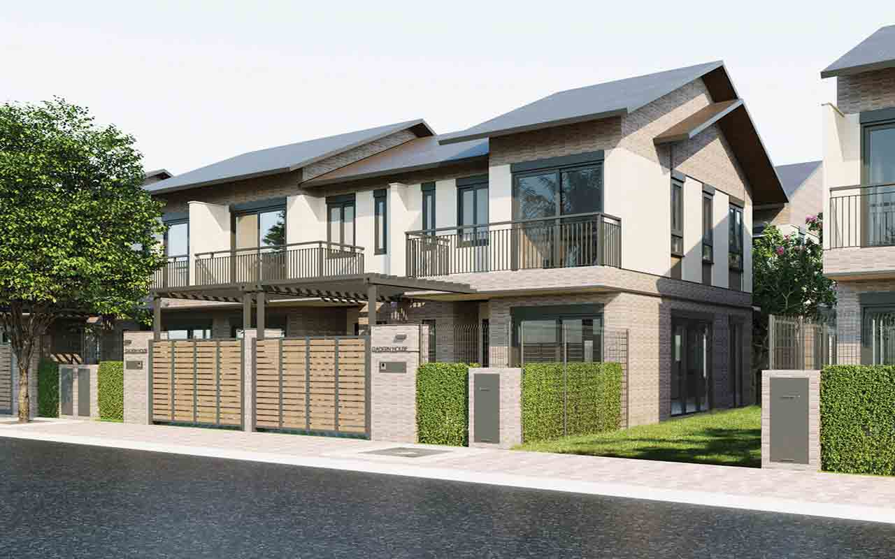 nhà phố vườn waterpoint
